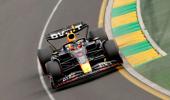 Australian GP: Verstappen takes pole; Perez skids out