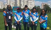 Archery WC: Compound mixed team in final