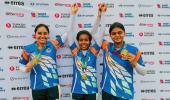 Golden double for India's archers at World Cup