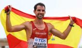 World Athletics: Spain's Martin wins first gold!