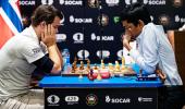 Praggnanandhaa loses to Carlsen in World Cup final