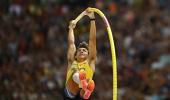 World Athletics PIX: Duplantis vaults to pole position