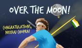 Now Neeraj Takes India To The Moon