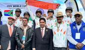 India's equestrian team misses gold by a whisker