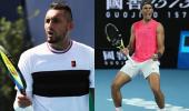 Nadal in Australian Open draw, Kyrgios absent