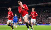 EPL PIX: United down Chelsea, Liverpool win; City lose