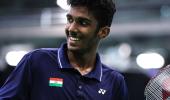 Ayush Shetty rolls into Orleans Masters quarters