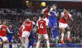 EPL: Arsenal miss out on top spot