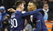 PIX: The Mbappe-Messi double act!