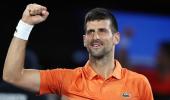 Djokovic shakes off hamstring issue to down Medvedev