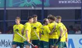 Hockey WC: Australia rout France; Argentina edge SA