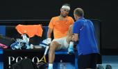 Nadal sidelined for 6-8 weeks with hip flexor injury