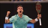 Aus Open PIX: Agut ends Murray's run; Djokovic cruises