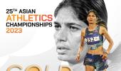 Asian Athletics: India's gold tally reaches five!