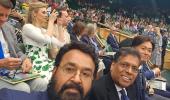 PIX: What's Mohanlal Doing At Wimbledon?