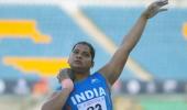 Shot putter Khatua excluded from Paris Olympics list