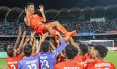 Indian football team moves to 99th in FIFA rankings