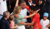 Djokovic grateful for 'tennis mother', 'tennis father'