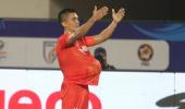 What Did Chhetri's Goal Celebration Mean?