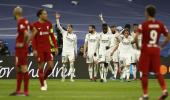 Champions League PIX: Real beat Liverpool; reach QFs