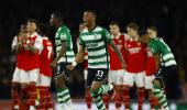 Europa League: Sporting stun Arsenal; United into QFs