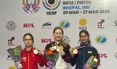 ISSF WC: Bhaker signs off with 25m pistol bronze