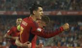 Euro qualifiers: Spain make winning start; Wales held