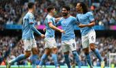 EPL PIX: City four points clear at top; Liverpool win