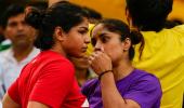 Vinesh breaks silence on Sakshi Malik's claims