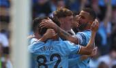 City celebrate Premier League title with Chelsea win