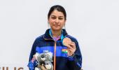 ISSF WC: Historic silver-bronze for Ganemat, Darshna