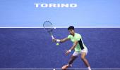 Alcaraz downs Medvedev to reach ATP Finals semis