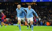 Champions League PIX: City top group; Barca in last 16