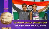 Asian Games: Manju-Baboo win 35km mixed team bronze