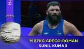 Asian Games: Wrestler Sunil bags Greco Roman bronze