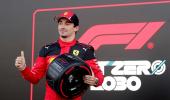 Leclerc on Mexican pole in Ferrari front-row lockout