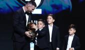 Messi dedicates his eighth Ballon d'Or to Maradona