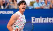 US Open: Alcaraz holds off Evans; Pegula in last 16