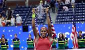 PICS: Gauff rallies to beat Sabalenka and win US Open