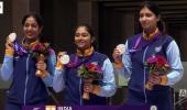 Asiad: India women win team silver; Ramita bags bronze