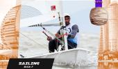 India's sailors shine with one silver, two bronze