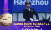 Asian Games: Anush shines with bronze in dressage