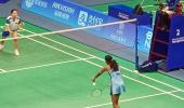 Badminton at Asian Games: Women sail into quarters