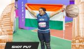 Baliyan second Indian woman to win shot put bronze!