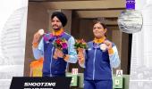 Asian Games: Shooters Sarabjot-Divya win silver!