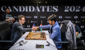 Candidates chess: Gukesh holds Caruana; Vidit falters