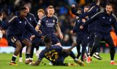 Real edge Man City in penalties; Bayern down Arsenal