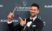 Bonmati and Djokovic win top Laureus awards