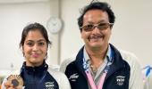 Coach Jaspal Rana praises Manu Bhaker's stellar show