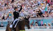 Germany's von Bredow-Werndl wins dressage gold